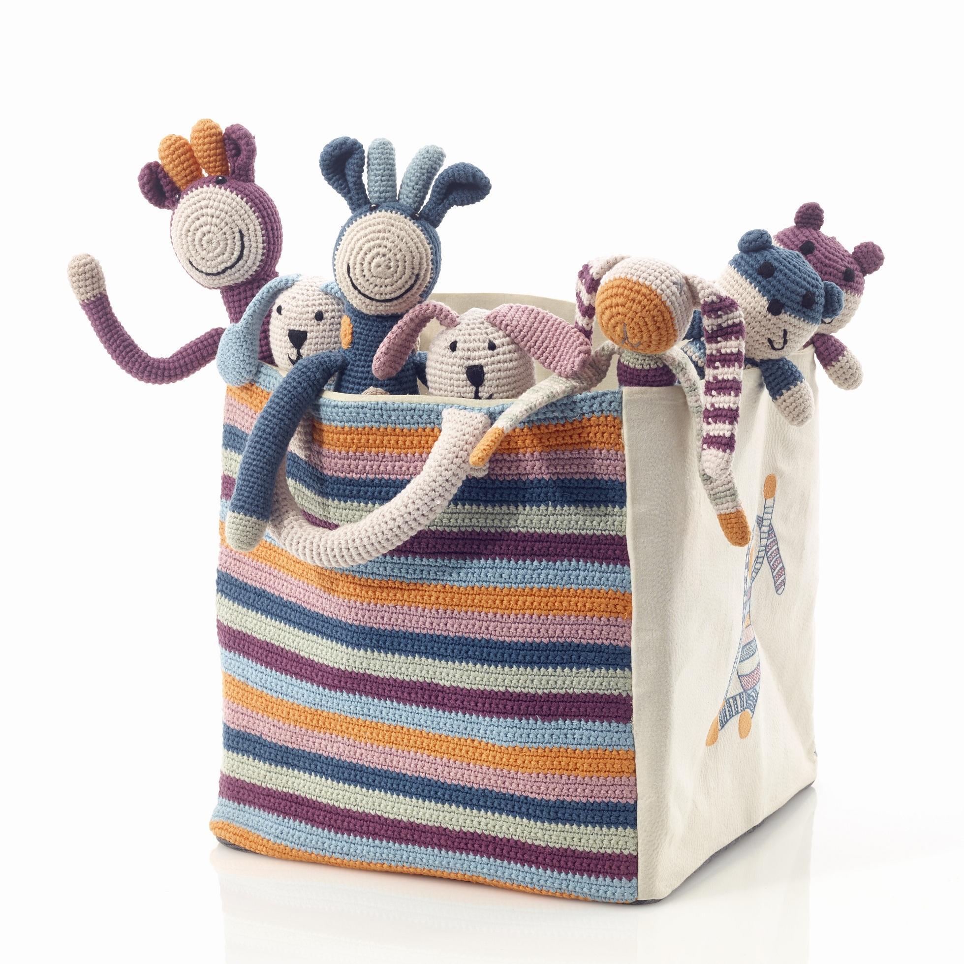 Pebble organic toy bag